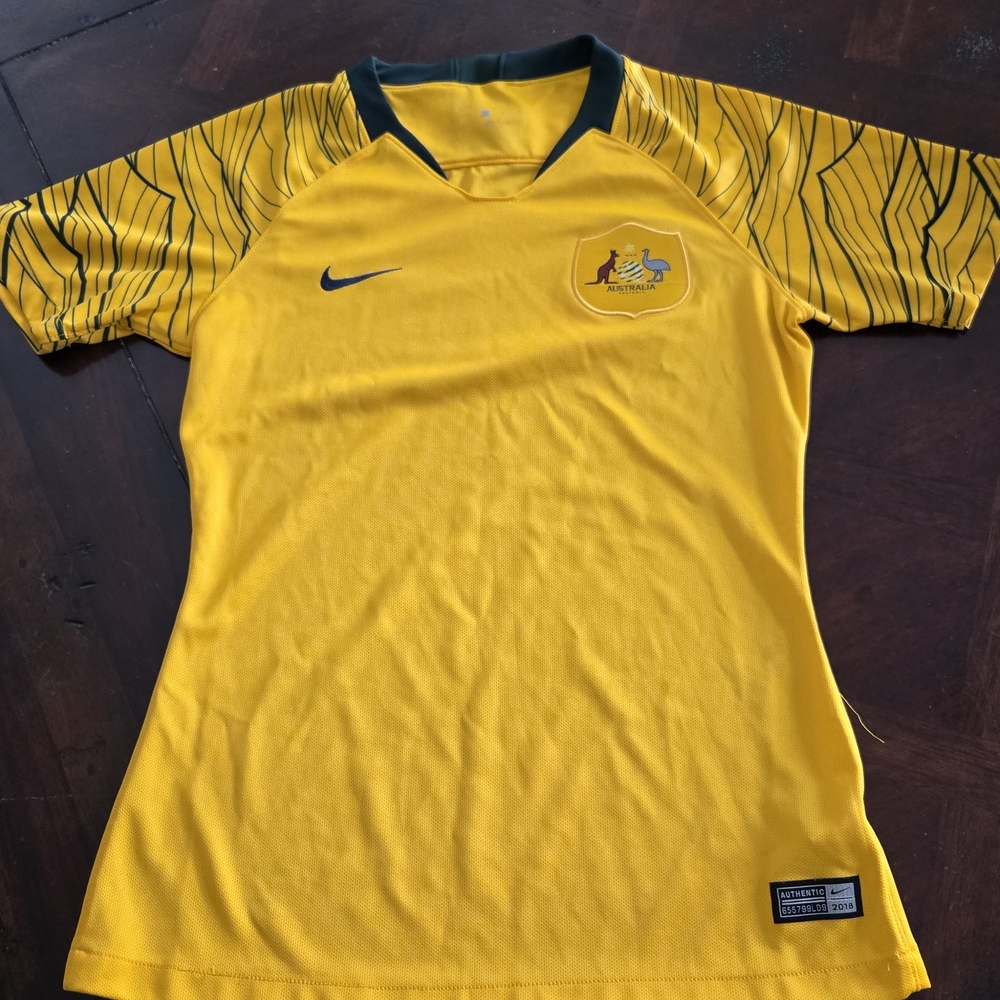 Nike Yellow Soccer Jersey